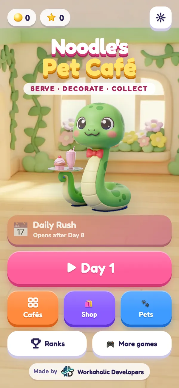 Noodle's Pet Café screenshot